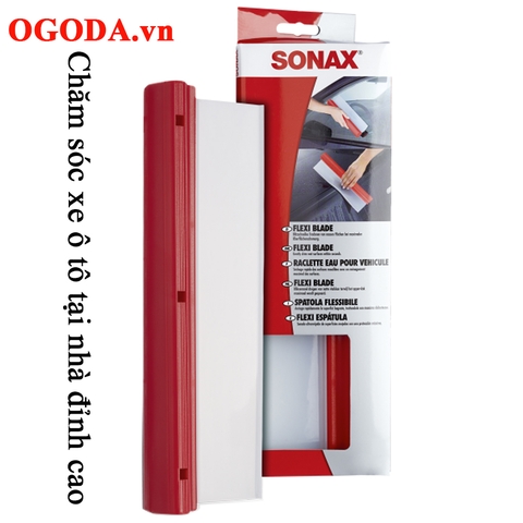 Lưỡi gạt nước silicon giúp lau khô xe nhanh - Sonax flexi blade