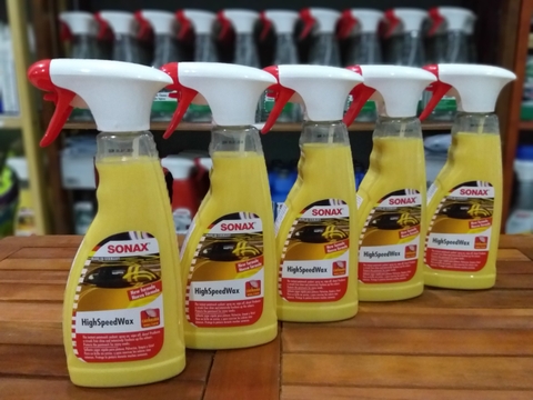 Xịt bóng sơn nhanh khi ướt - Sonax high speed wax