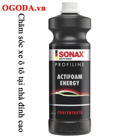 Nước rửa và làm sạch xe siêu bọt 1000ml, nước rửa xe sonax, nước rửa xe ô tô - Sonax profiline actifoam energy concentrate