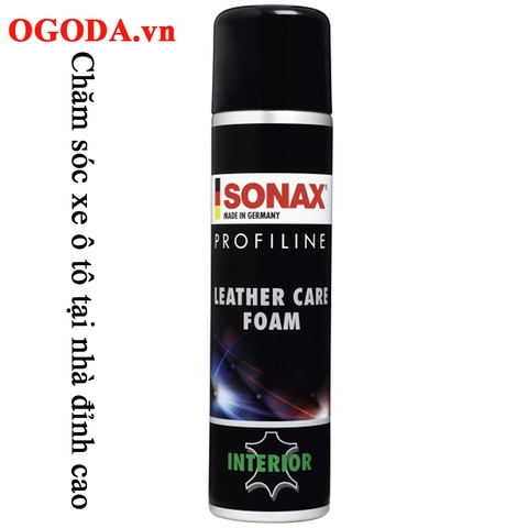 Bọt làm sạch và bảo dưỡng da - Sonax profiline leather care foam