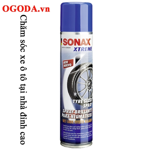 Xịt đen bóng và dưỡng lốp - Sonax xtreme tyre gloss spray