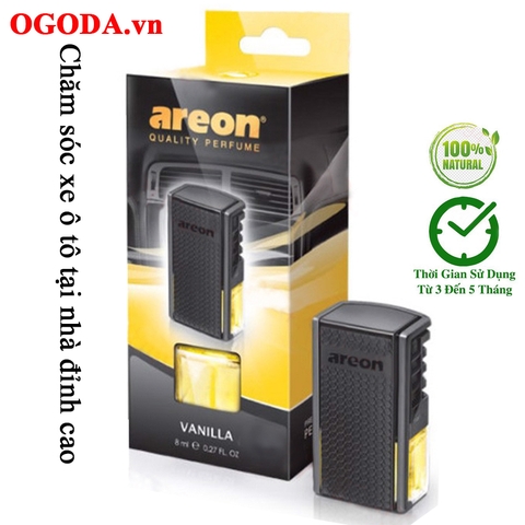 Nước hoa kẹp cửa gió điều hòa ô tô - Areon Sport Lux Vanilla ( Ngọt Ngào )