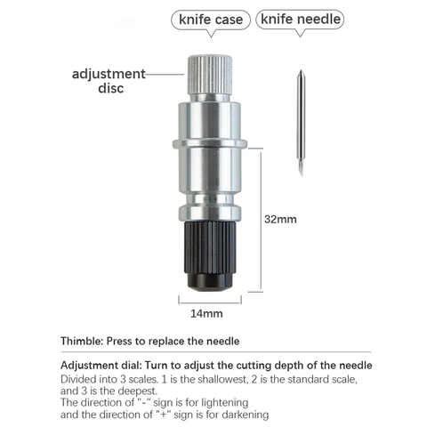 Trụ dao máy cắt Graphtec tương thích