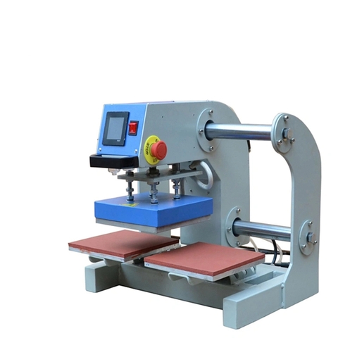 máy ép nhiệt logo 2 mâm