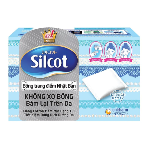 Bông Tẩy Trang Silcot 82 Miếng