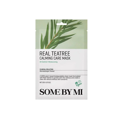 Some By Mi Mặt Nạ Giấy Real Teatree Calming Care Mask