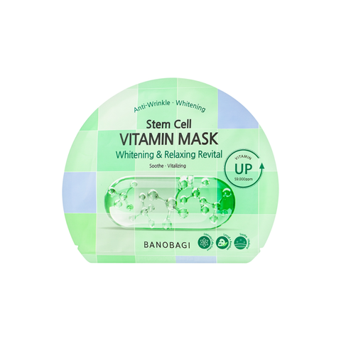 Banobagi Stem Cell - Whitening&Relaxing Revital - Hộp 10 miếng