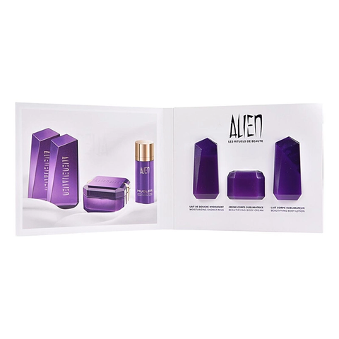 Set Mugler Alien For Women (Showermilk 7ml + Body cream 7ml + Lotion 7ml)