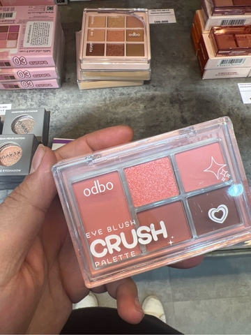 Odbo Bảng Phấn Mắt & má hồng 5 ô