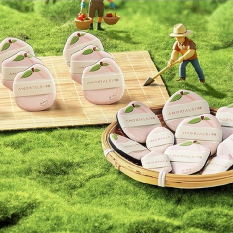 AMORTALS Bộ 8 Mút Tự Xé