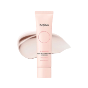 Beplain Chống Nắng Sunmuse Tone Up & Correcting Peach Pink 50ml