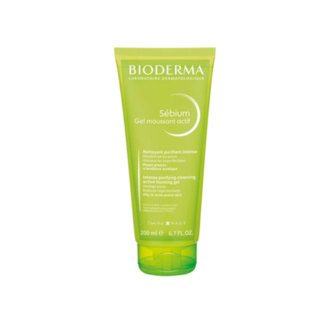 Bioderma Rửa Mặt Sebium Gel Moussant Actif