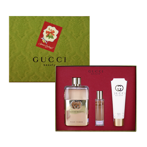 Gucci Guilty Pour Femme EDP 90ml + 10ml + Lotion - Giftset