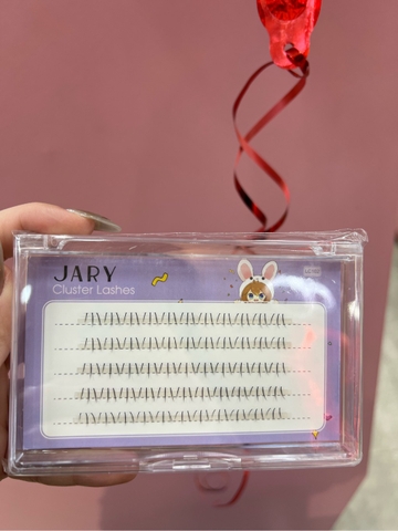 LÔNG MI CỤM TỰ NHIÊN JARY CLUSTER LASHES - HỘP NHỰA 5 HÀNG - LC102 MI DƯỚI
