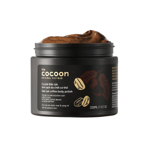 COCOON Cà Phê Đắk Lắk Làm Sạch Da Chết Cơ Thể 200ml