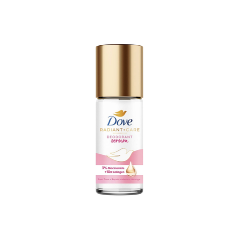 DL 8/2026 - Dove Lăn Ngăn Mùi Radiant+Care Serum Niacinamide & Collagen 45ml
