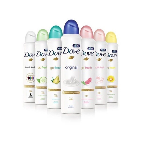 Dove Xịt Khử Mùi 135ml