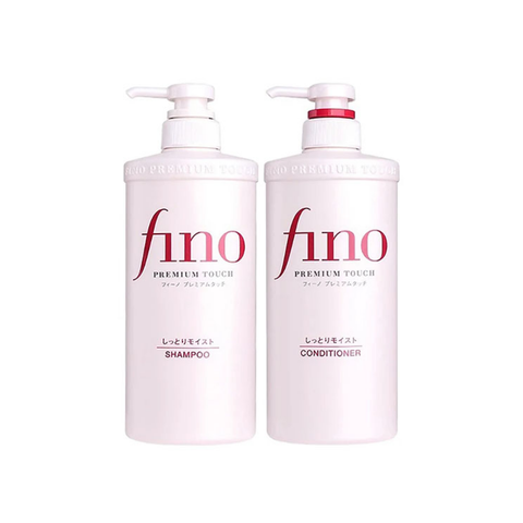Fino Set Dầu Gội - Xả Premium Touch 550ml