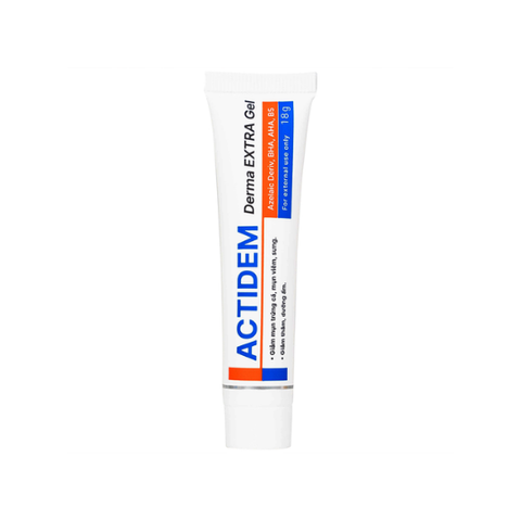 Gel Giảm Mụn Actidem Derma Extra Gel 18g ( màu cam)