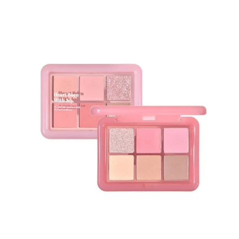 HOLD LIVE Bảng Phấn Mắt 6 ô Cloud Gauze Powder Phấn Mắt Palette