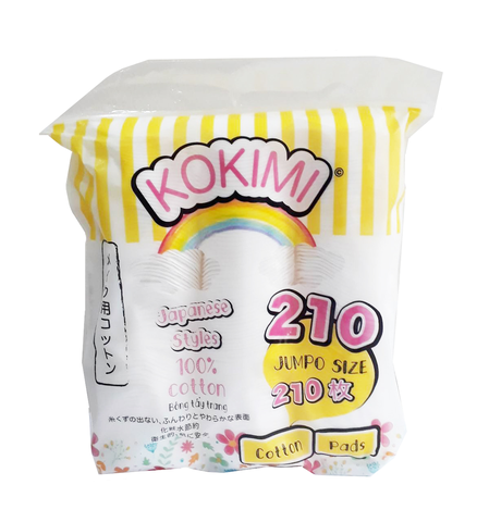 Kokimi Bông Tẩy Trang 210 Miếng