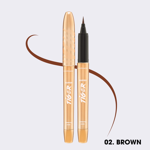 Lemonade Bút Kẻ Mắt SuperTiger Micro Eyeliner 1g - #02 Brown