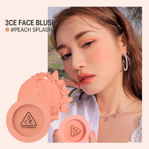 3CE Phấn Má Hồng Face Blush 5g  - #Peach Splash D/C
