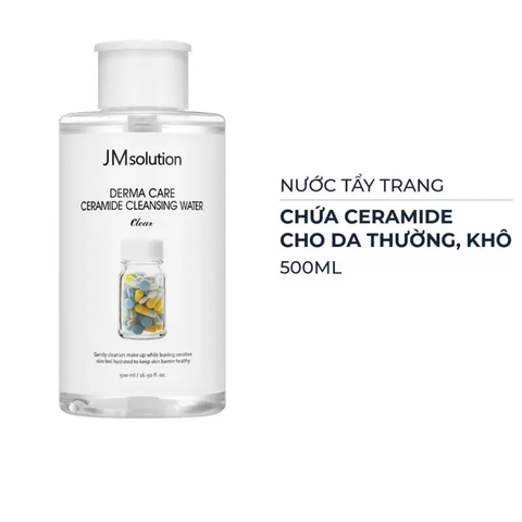 JM Solution Tẩy Trang Derma Care Ceramide 500ml