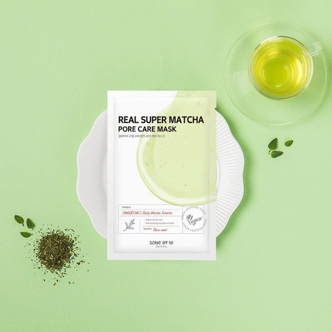 Some By Mi Mặt Nạ Giấy - Real Super Matcha Care Mask