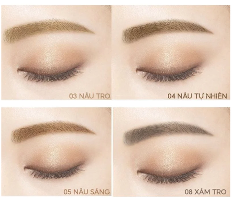 Kiss Me Chì Kẻ Mày Heavy Rotation Eyebrow Pencil 0.09gr - Nâu tự nhiêu