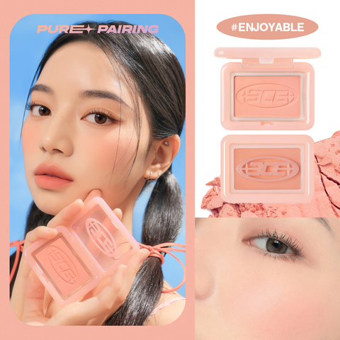 BMT 6/2026 - 3CE Phấn Má Hồng New Take Face Blusher - Enjoyable
