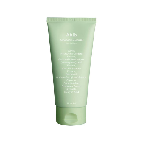 Abib Sửa Rửa Mặt Acne Foam Cleanser Heartleaf Foam 150ml