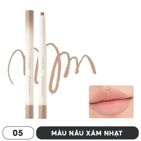 BMT 8/2026 - Romand Chì Kẻ Viền Môi Lip Mate Pencil - 05 Taupey Shade