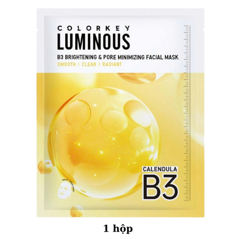 Colorkey Luminous B3 Mặt Nạ Se Khít Lỗ Chân Lông Và Sáng Da