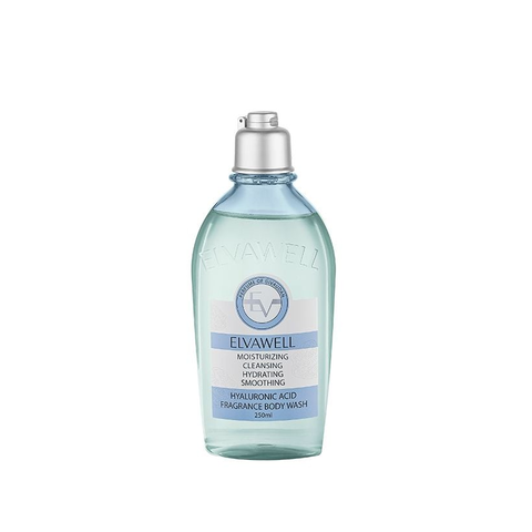 Elvawell Sữa Tắm Hyaluronic Acid Xanh 250ml
