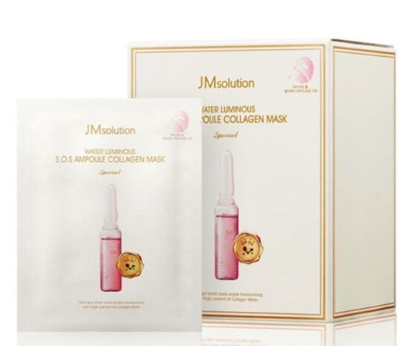 JM Solution Mặt Nạ Thạch Water Luminous SOS Ampoule Collagen Mask