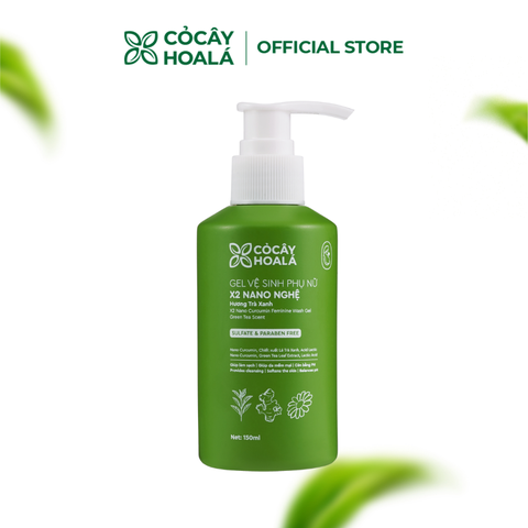 Cỏ Cây Hoa Lá Gel Vệ Sinh Phụ Nữ 150ml - Hương Đào