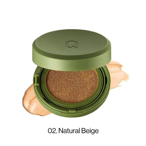Glamrr Q Phấn Nước Vegan Super Cover Cushion - 02.Light Beige
