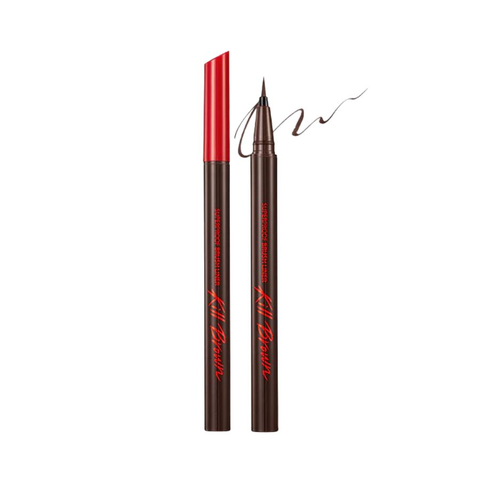 Clio Kẻ Mắt Kill Black Superproof Pen Liner - Brown