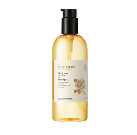 Cocoon Dầu Tẩy Trang Chiết Xuất Hoa Hồng 310ml