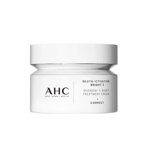 AHC Gluta Ctivation Bright 3 Kem Dưỡng Kiêm Mặt Nạ Ngủ Mờ Nám Sáng Da 50ml