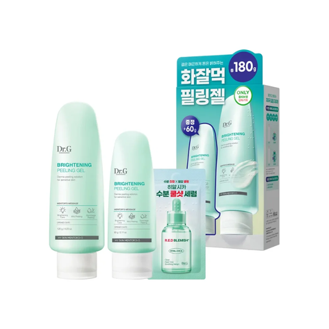 Dr.G Brightening Peeling Gel Set 2 Gel Tẩy Da Chết Dưỡng Sáng 120g + 60g