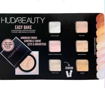 Huda Beauty Phấn Phủ 6 Ô Dùng Thử