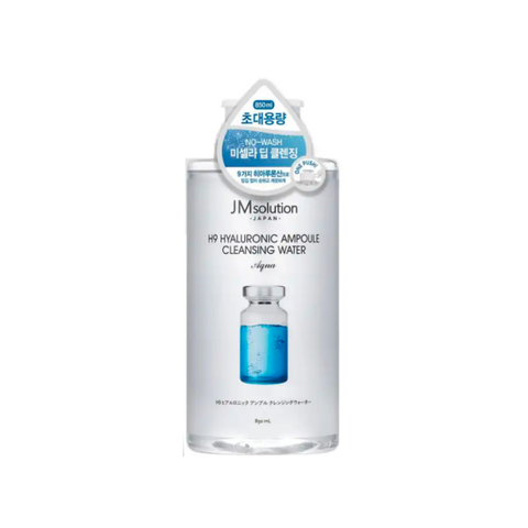 JMsolution Tẩy Trang H9 Hyaluronic Acid Ampoule Cleansing Water