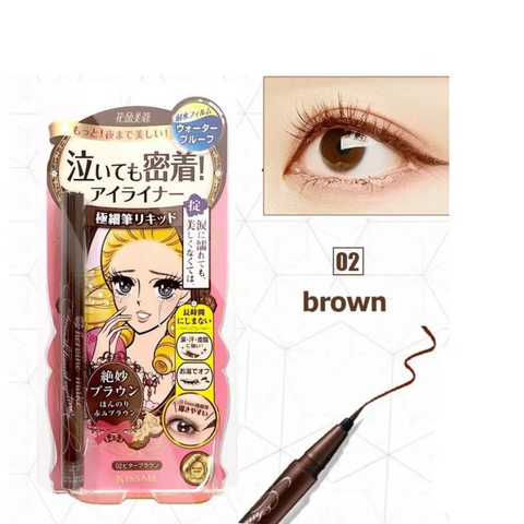 Kiss Me Heroine Smooth Liquid Eyeliner HOT - 01 - Black