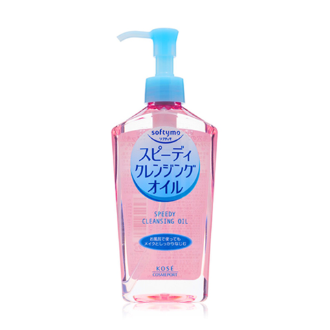 KOSE Dầu Tẩy Trang Softymo Làm Sạch Da Nhạy Cảm (Hồng) - Túi Refill 200ml