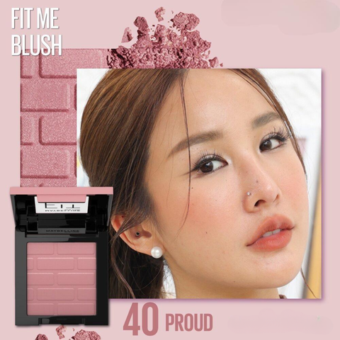 Maybelline Phấn Má Hồng Fit Me Mono Blush  - 40 Proud