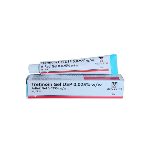 Menarini Tretinoin Gel USP 0.025% 20g