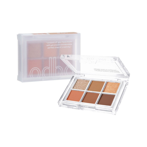 Odbo Phấn Mắt 6 Ô Signature Eyeshadow