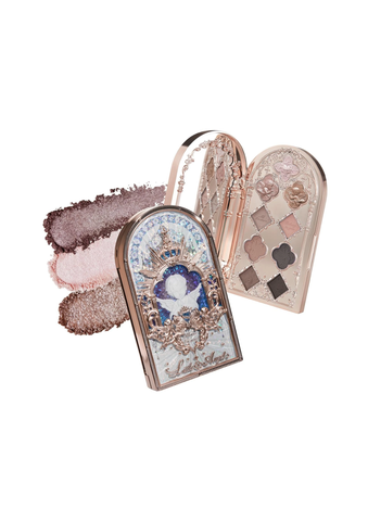 Flower Knows Bảng Mắt Little Angel Collection 9-Color Eyeshadow Palette - 01 Edens Angel